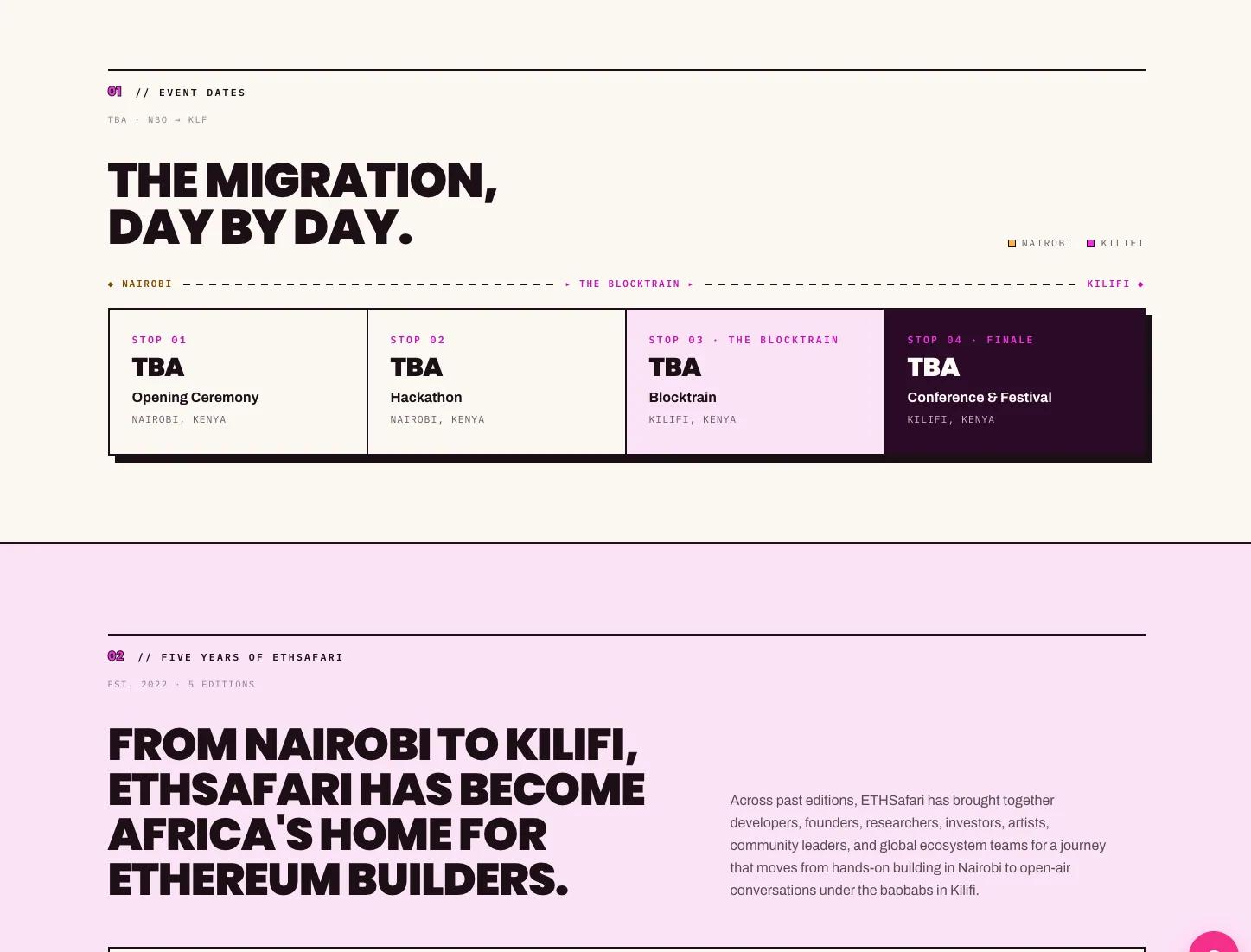 ETHSafari — section 3